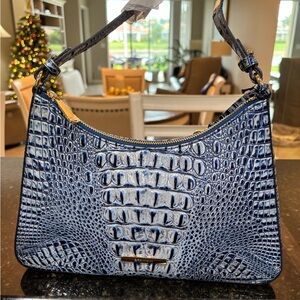 Brahmin Esme Coastal Blue Melbourne Bag